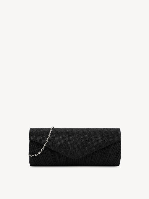 Clutch bag, black, hi-res
