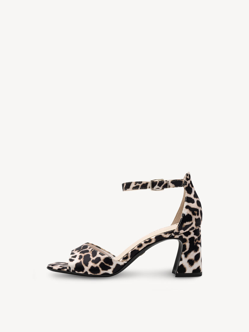 Sandaaltje - bruin, LEOPARD, hi-res