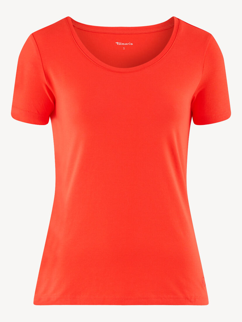 T-shirt - rood, Fiery Red, hi-res