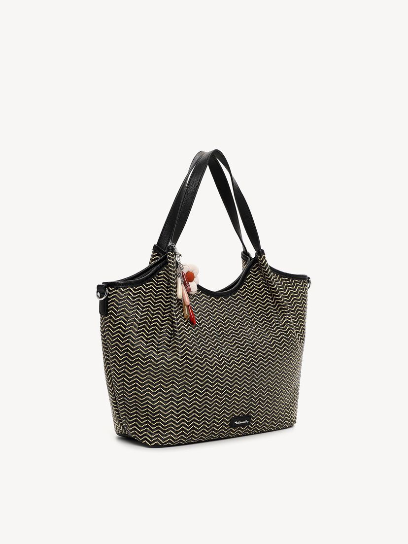 Shopper - zwart, black, hi-res