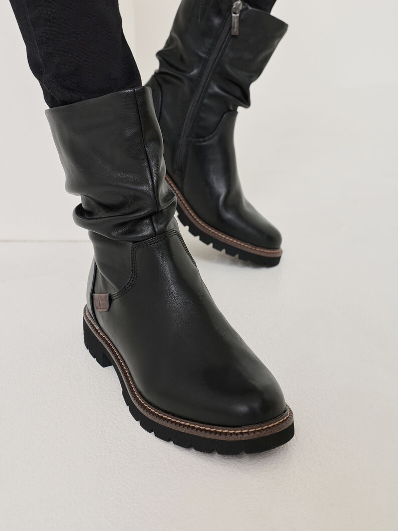 Stiefelette - schwarz, BLACK, hi-res