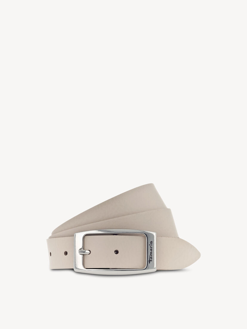 Leren Riem - beige, Vanille, hi-res