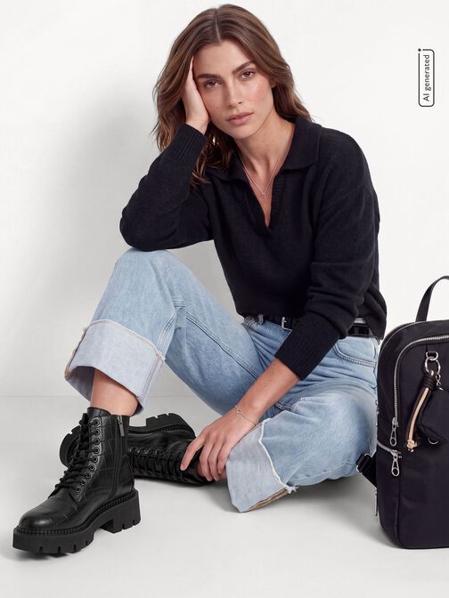 Stiefelette, BLACK CROCO, hi-res