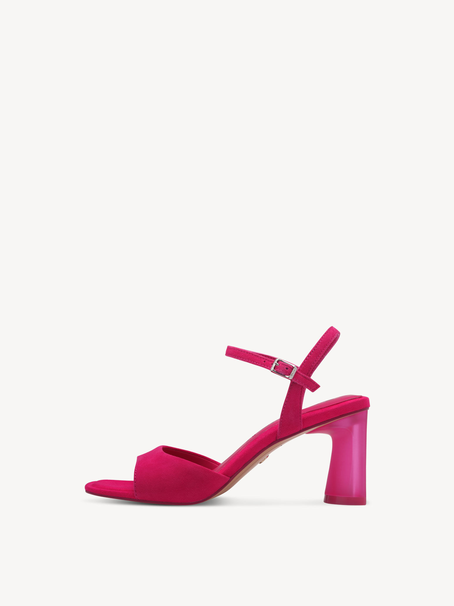 Leather Heeled sandal - pink 1-28340-44-513: Buy Tamaris Sandals online!