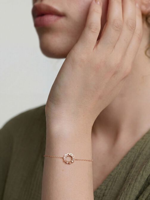 Armband, ros&eacute;gold, hi-res