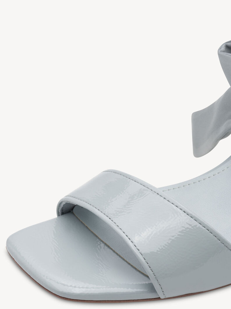 Sandale &agrave; talon - bleu, LIGHT BLUE, hi-res