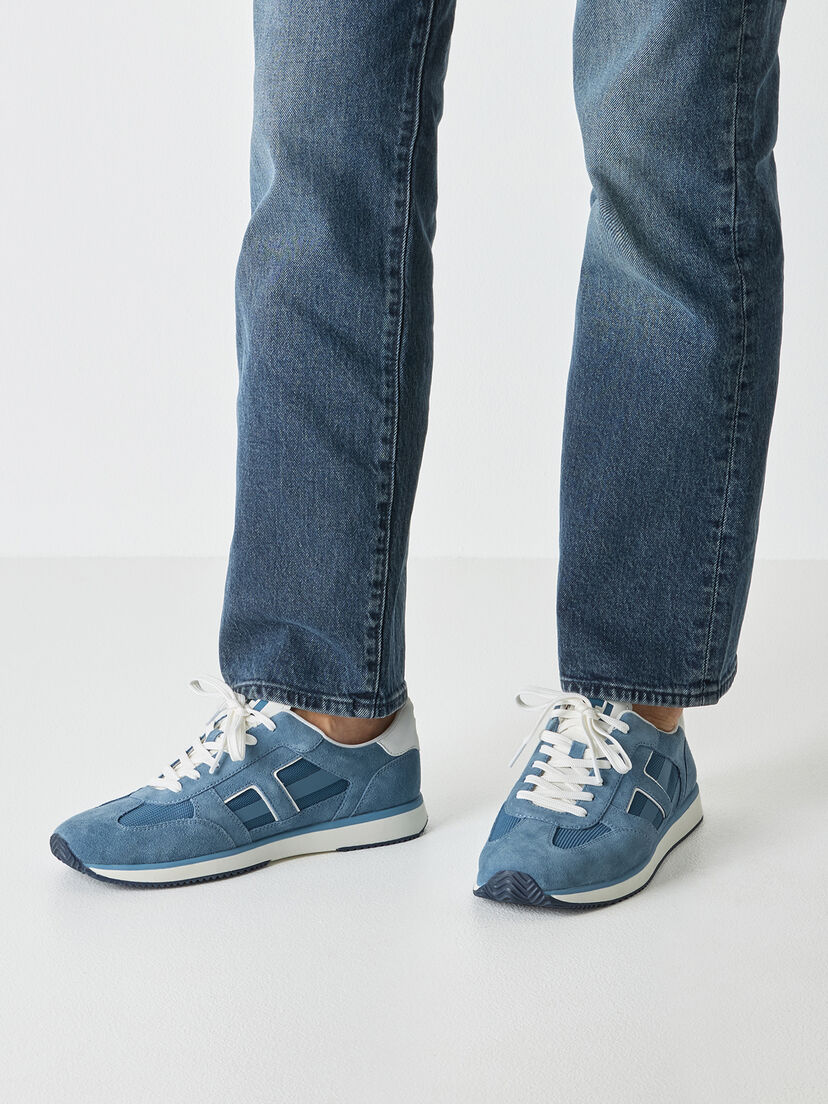 Sneaker - blauw, DENIM, hi-res