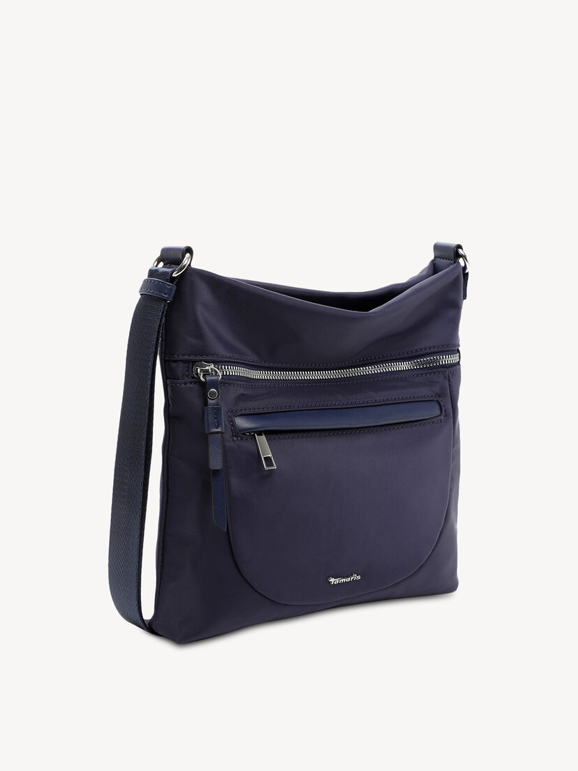 Schoudertas - blauw, blue, hi-res