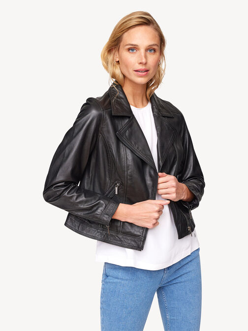 Leather jacket, Black Beauty, hi-res