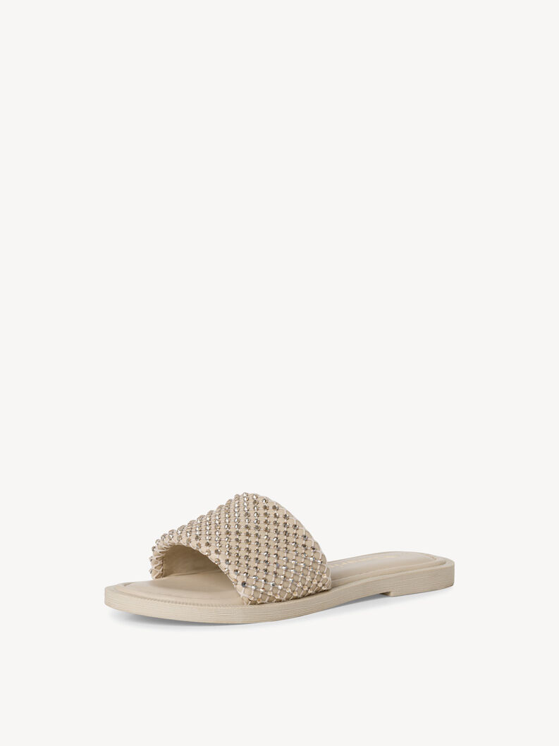 Leather Mule - beige, IVORY, hi-res