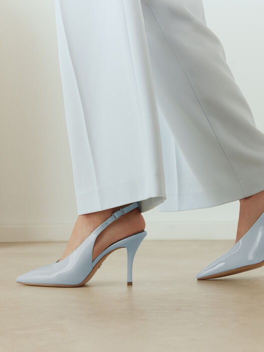 Slingpumps, LIGHT BLUE, hi-res