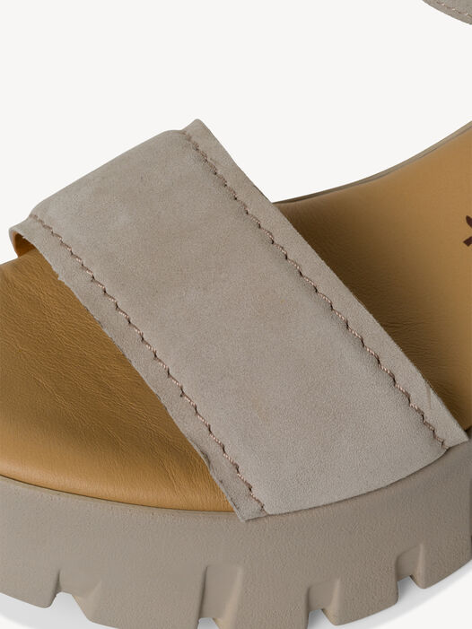 Sandaaltje, TAUPE SUEDE, hi-res