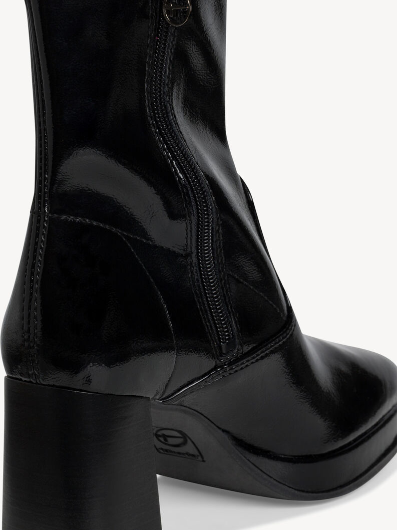 Bootie - black, BLACK PATENT, hi-res