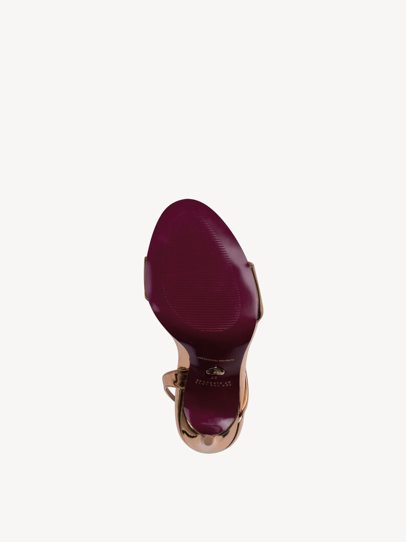 Sandalette - metallic, ROSE METALLIC, hi-res