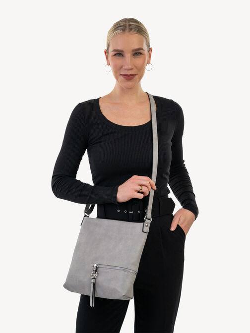 Sac à bandoulière, lightgrey, hi-res