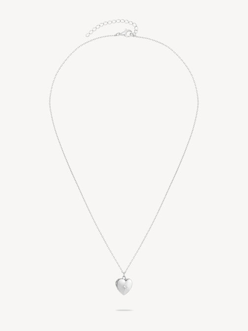 Halskette, silber, hi-res