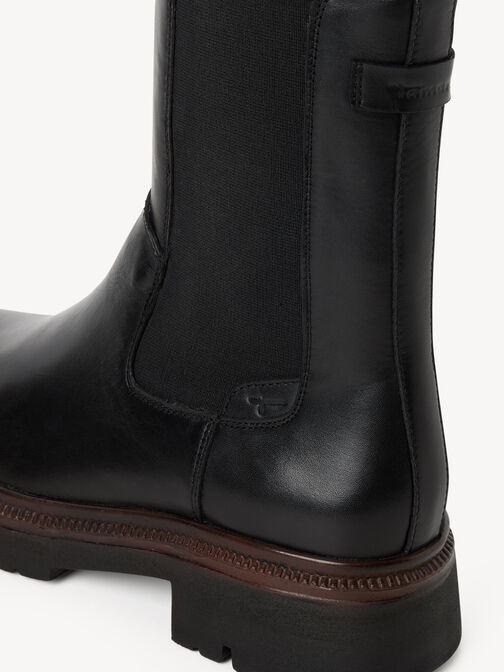 Chelsea boot, BLACK LEATHER, hi-res