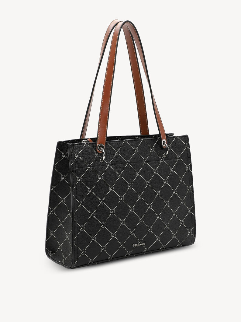 Shopping bag - black, black, hi-res