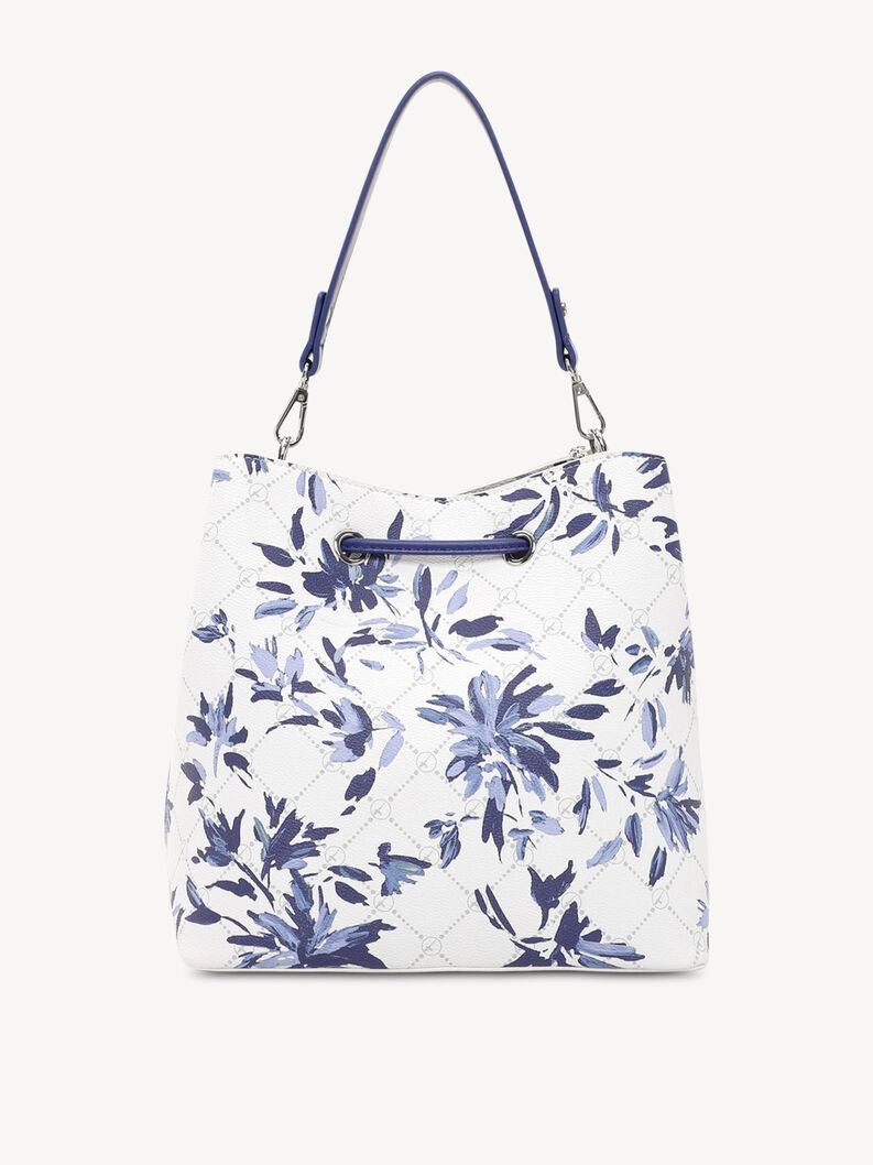 Beutel - wei&szlig;, flower, hi-res