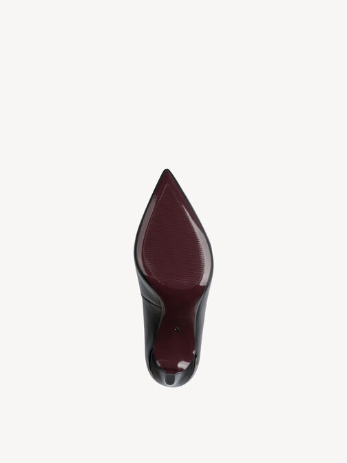 Escarpin, BLACK LEATHER, hi-res