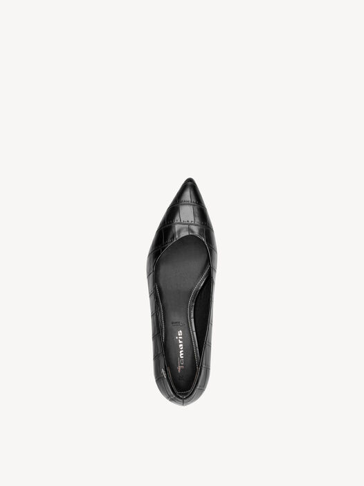 Pumps, BLACK CROCO, hi-res