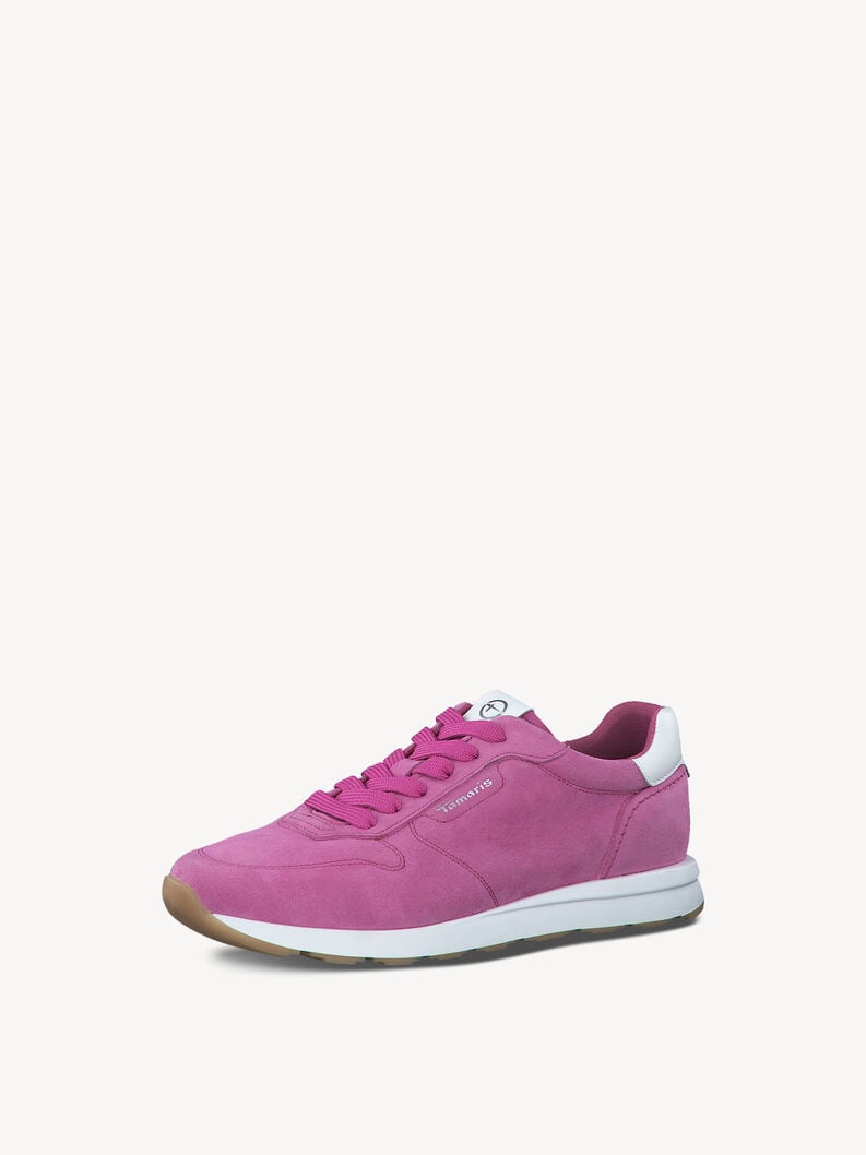Ledersneaker - pink, PINK, hi-res
