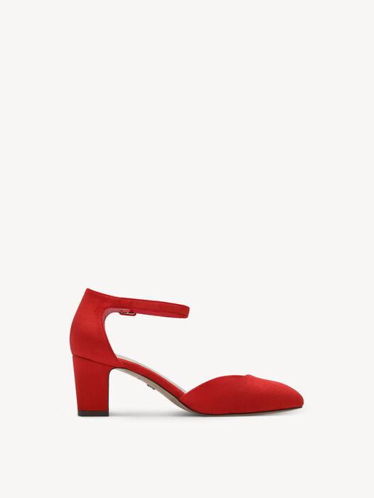 Pumps, RED, hi-res