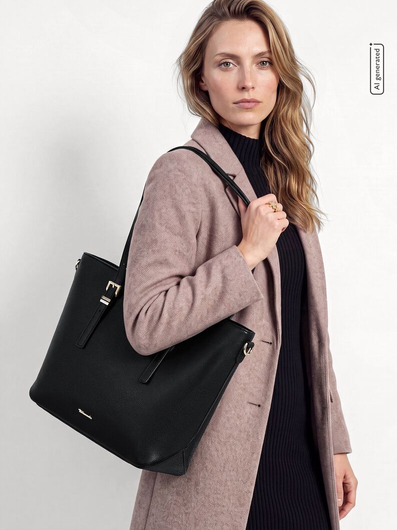 Shopper - schwarz, black, hi-res