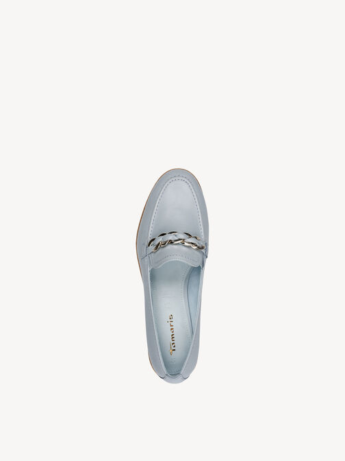 Slipper, LIGHT BLUE LEA, hi-res