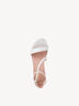 Kožené sandálky - bílá, WHITE PEARL, hi-res
