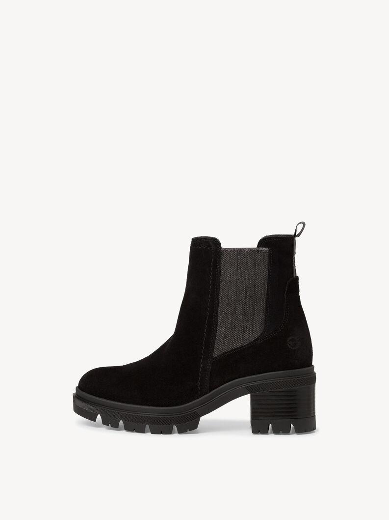 Leather Chelsea boot - black, BLACK, hi-res
