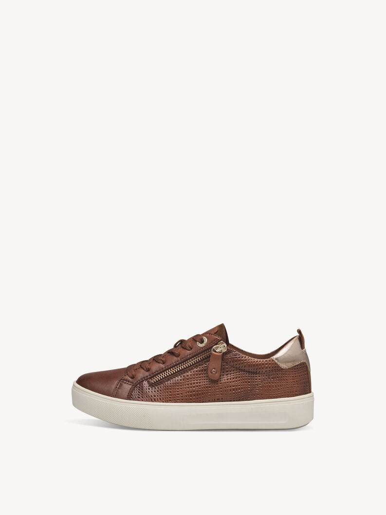 Sneaker - brun, COGNAC NAP STR, hi-res