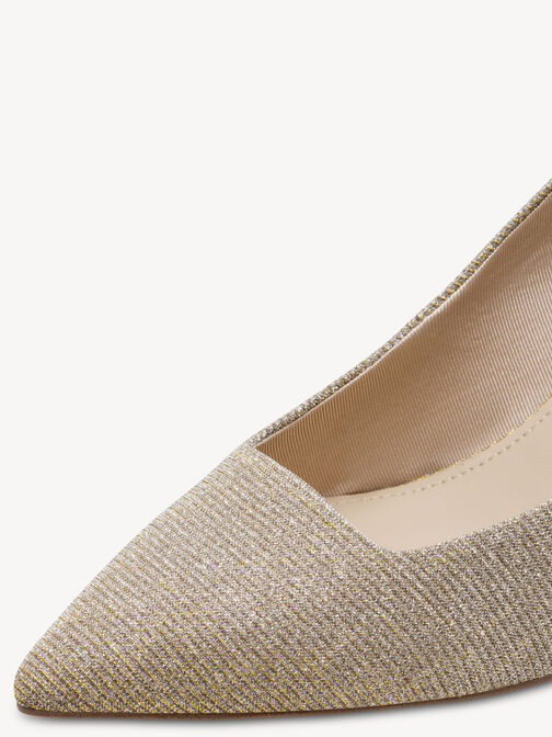 Pumps, LT GOLD GLAM, hi-res