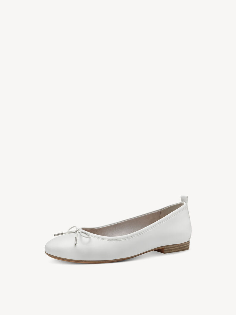 Ballerine - blanc, WHITE MATT, hi-res