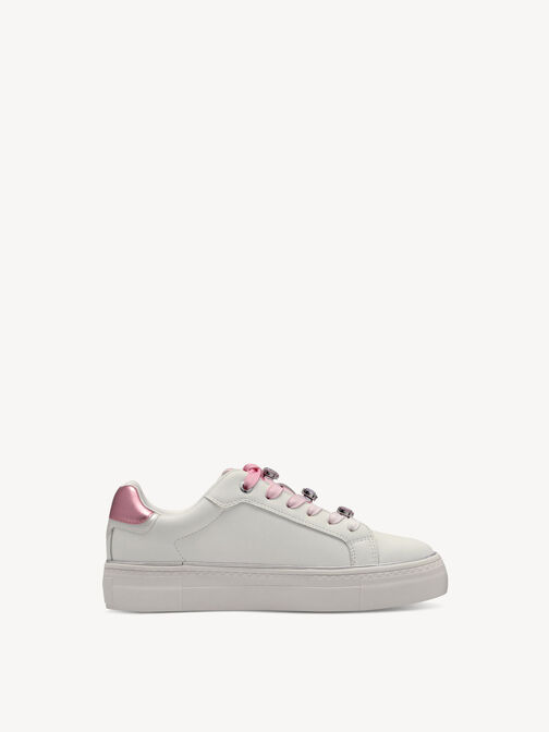 Sneaker, WHITE/PINK, hi-res