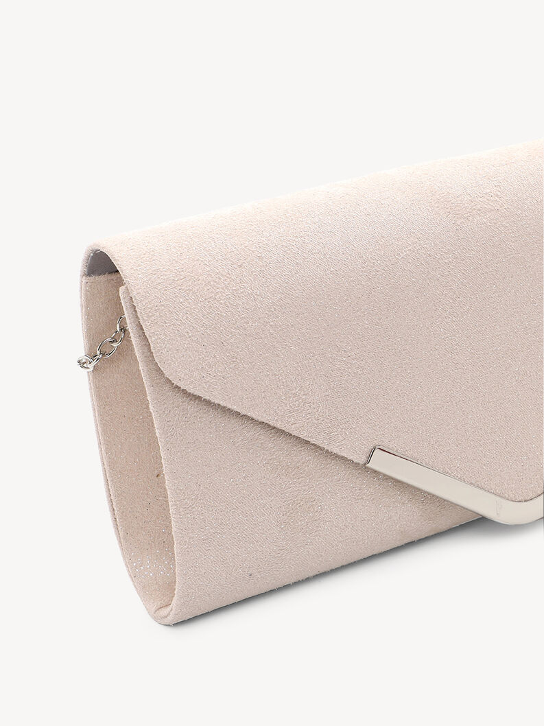 Clutch bag - beige, cream, hi-res
