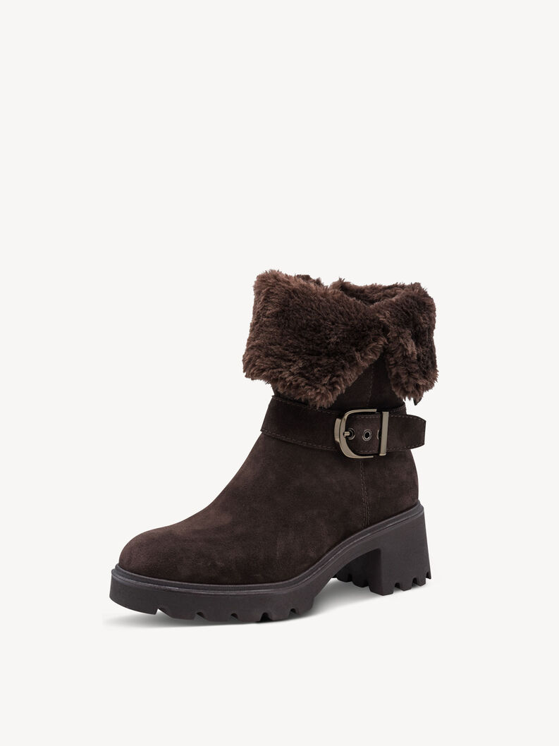 Stiefelette - braun Warmfutter, MOCCA, hi-res