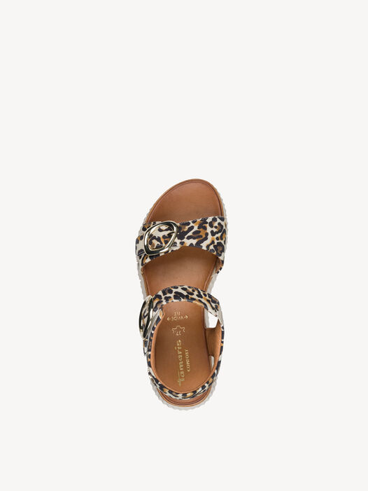Sandaal, BEIGE LEO, hi-res