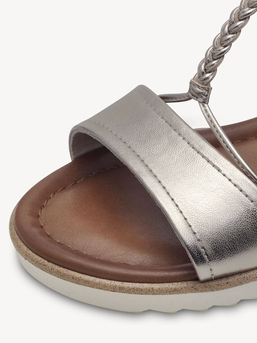 Sandaaltje - goud, LIGHT GOLD, hi-res