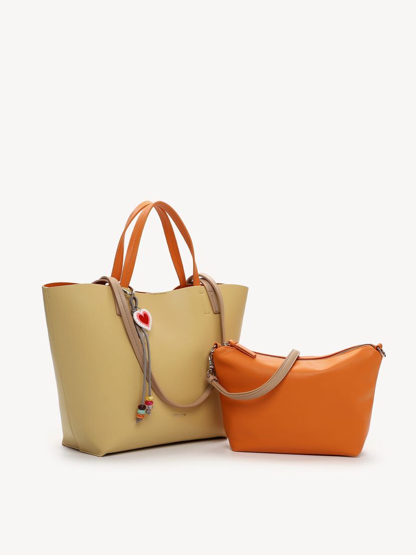 Shopper - geel, lightyellow, hi-res