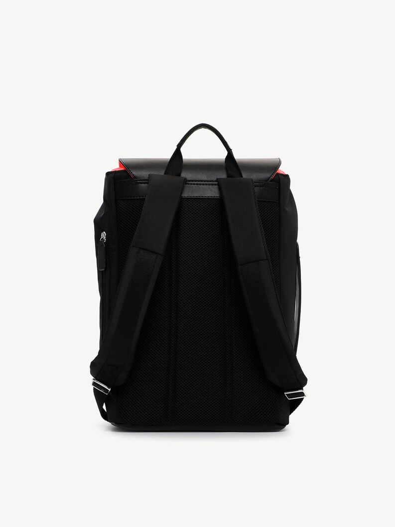 Rucksack - schwarz, black/orange, hi-res