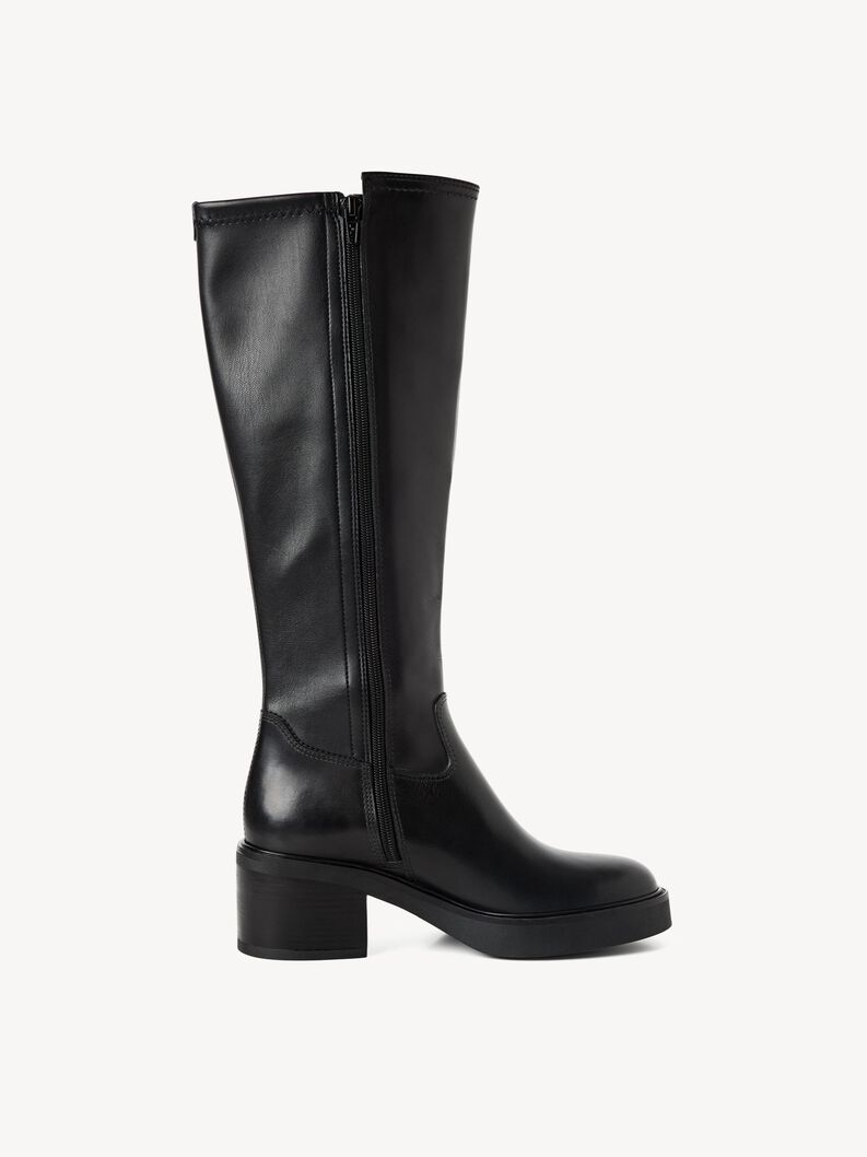 Stiefel, BLACK LEATHER, hi-res