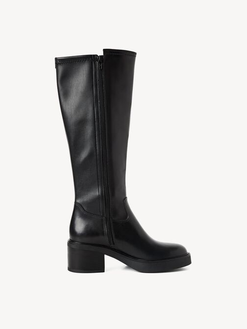 Stiefel, BLACK LEATHER, hi-res