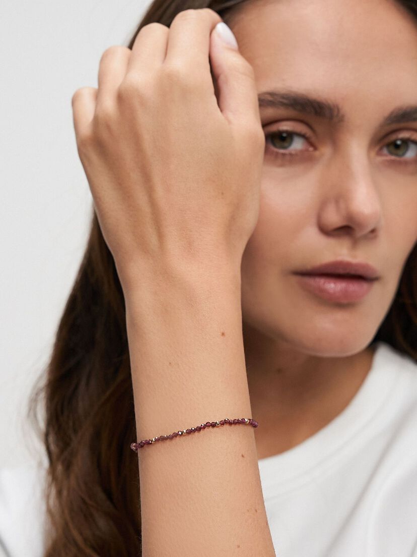 Armband, rood, hi-res