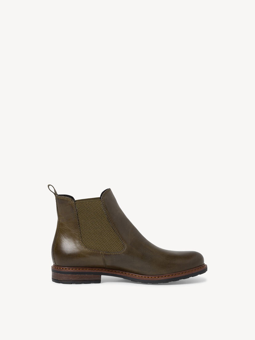 Chelseaboot, OLIVE LEATHER, hi-res