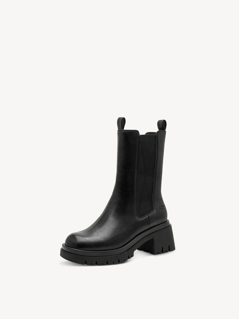 Bootie - black warm lining, BLACK, hi-res