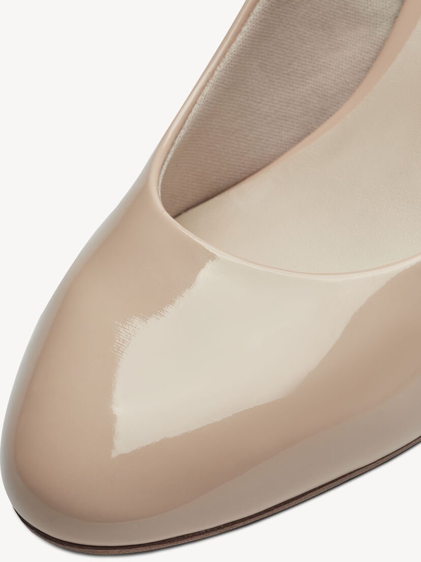 Pumps - beige, NUDE PATENT, hi-res