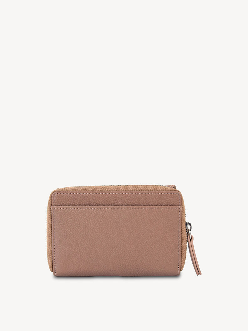Leather Wallet - brown, taupe, hi-res