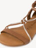 Leather Sandal - brown, COGNAC COMB, hi-res