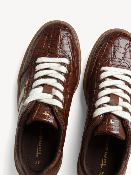 Sneaker, BROWN CROCO, hi-res